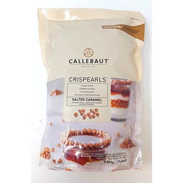 Callebaut Crispearls Salted Caramel 1.76 lbs for Baking Magic