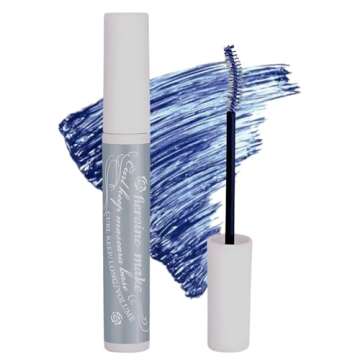 HEROINE MAKE by KISSME Curl Keep Mascara Base 01 Blue Gray, Made in Japan