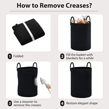 Fiona's Magic Woven Rope Laundry Basket: Stylish Organization for Every Home