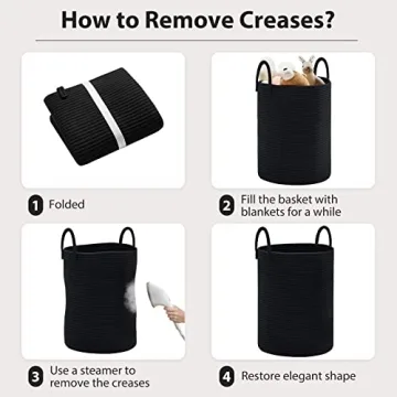 Fiona's Magic Woven Rope Laundry Basket: Stylish Organization for Every Home