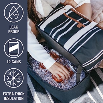 Eco-Friendly CleverMade Malibu Cooler-Tote for Every Adventure