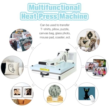 PlanetFlame Heat Press 15x15 Inch Slide Out Machine
