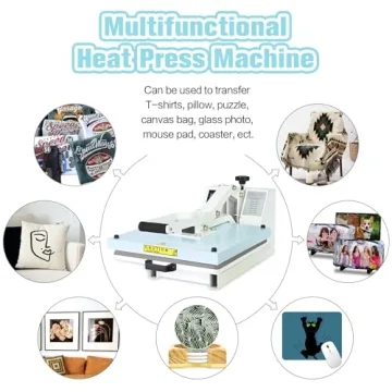 PlanetFlame Heat Press 15x15 Inch Slide Out Machine