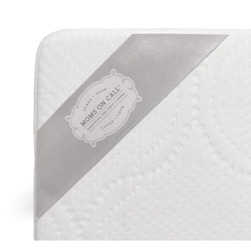 MOMS ON CALL Crib Mattress | Dual Firmness Safety & Comfort | GREENGUARD Certified