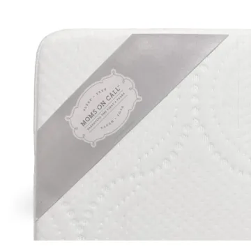 MOMS ON CALL Crib Mattress | Dual Firmness Safety & Comfort | GREENGUARD Certified