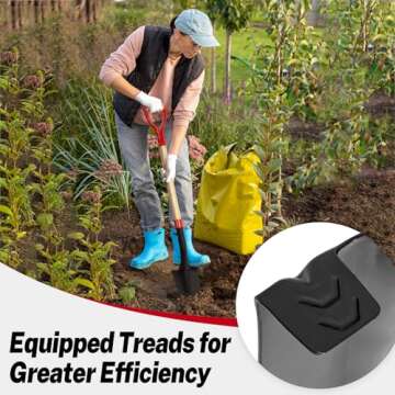 Durable Nohovu Spade Shovel for All Gardening Needs