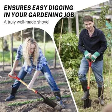 Durable Nohovu Spade Shovel for All Gardening Needs