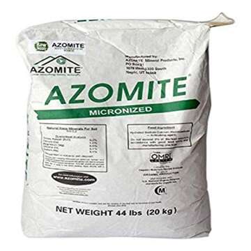 Raw Supply AZOMITE-44-2 AZOMITE Natural Trace Powder-67 Essential Minerals-Bulk Fertilizer Powder-Be Green and Grow Your Own Food, Light Brown