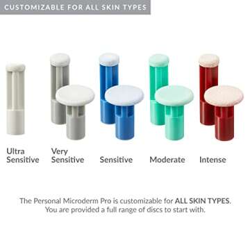 PMD Beauty Personal Microderm Pro - At-Home Microdermabrasion Machine with Kit for Face & Body - Exfoliating Crystals and Vacuum Suction for Fresh and Radiant Skin - High & Low Speed Options