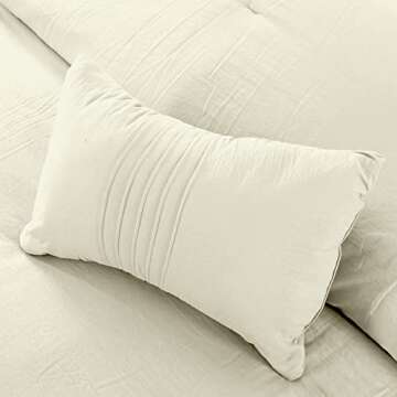 Modern Threads - Comforter Set - Down Alternative Brushed Microfiber - Elegant All Season Bedspread Set