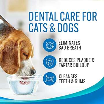 Advanced Pet Dental Water Additive for Fresh Breath