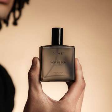 Dime Voir Le Bon Cologne, Clean Men's Cologne with Citrus, Cashmere Woods, and White Amber, 1.7 oz / 50 ml