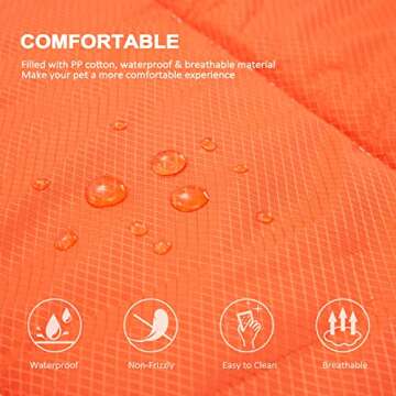 Extra Large Waterproof Dog Bed for Camping and Travel