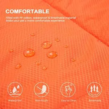 Extra Large Waterproof Dog Bed for Camping and Travel