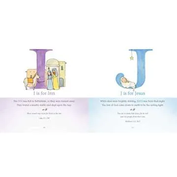 M Is for Manger: An ABC Book for Toddlers about Christmas and the Nativity