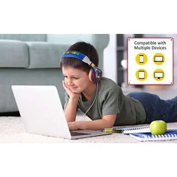 eKids Super Mario Kids Headphones - Adjustable and Fun