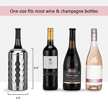 Durable Wine Chiller with Cups Perfect for Wine Lovers