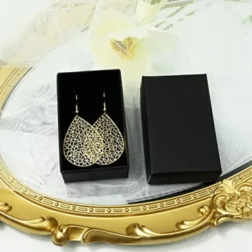 Elegant Teardrop Earrings for Women in 14K Gold