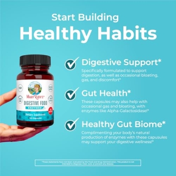 MaryRuth Digestive Enzymes Capsules for Gut Health Support