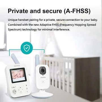 Nannio Hero 2 Baby Monitor - HD Video & 2-Way Audio