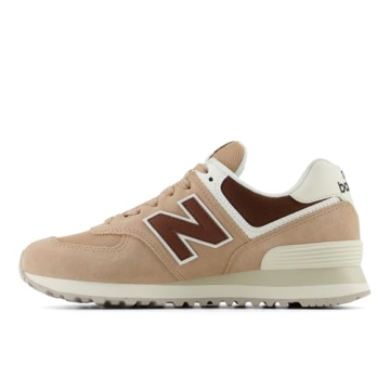 Stylish New Balance Women's 574 V2 Sneaker in Flat Taupe