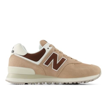 Stylish New Balance Women's 574 V2 Sneaker in Flat Taupe