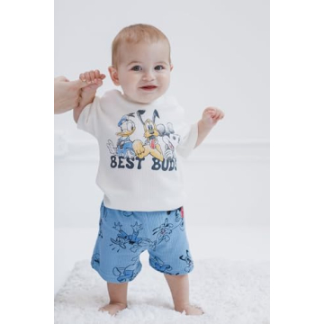 Disney Mickey Mouse Toddler Boys Shorts Outfit Set