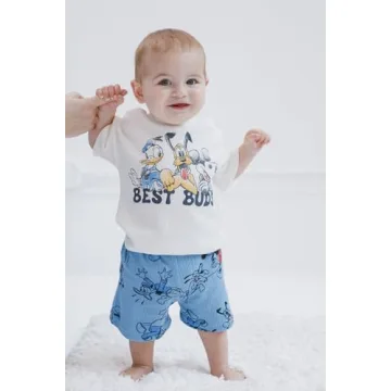 Disney Mickey Mouse Toddler Boys Shorts Outfit Set
