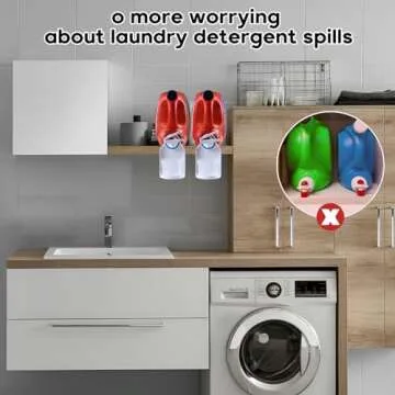 KMOUANTS 2 Pack Laundry Detergent Dispenser for Clean Laundry