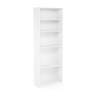 FURINNO JAYA 5-Shelf Bookcase - Stylish & Affordable Storage