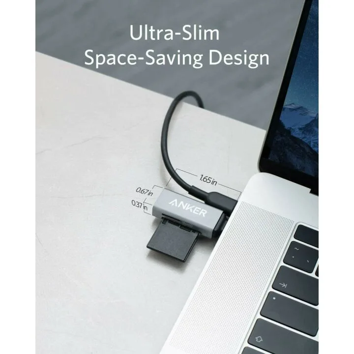 Anker USB C SD Card Reader for Fast Memory Access