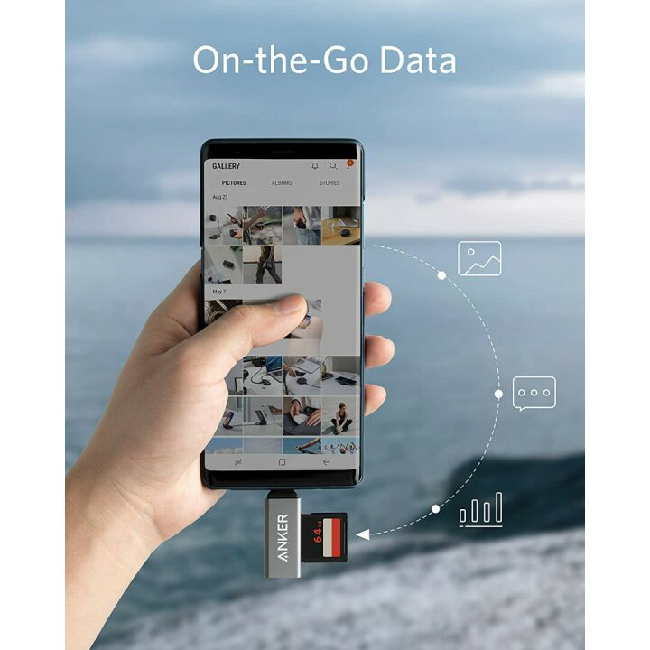 Anker USB C SD Card Reader for Fast Memory Access
