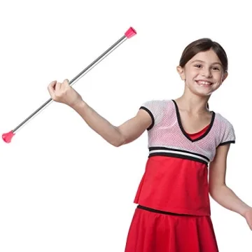 Vibrant 2-Piece Twirling Batons for Kids' Dance Fun
