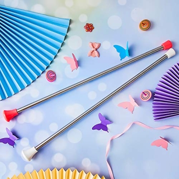 Vibrant 2-Piece Twirling Batons for Kids' Dance Fun
