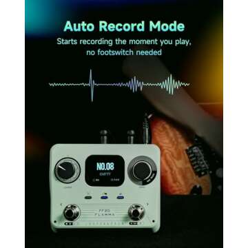 FLAMMA FF20 Looper Pedal Drum Machine | 300 Min Recording