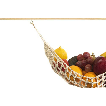 Stylish Macrame Fruit Hammock for Kitchen and RV