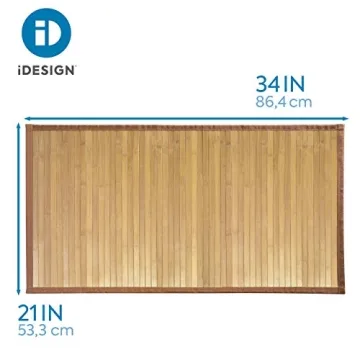 Stylish iDesign Bamboo Mat for Kitchen and Bathroom