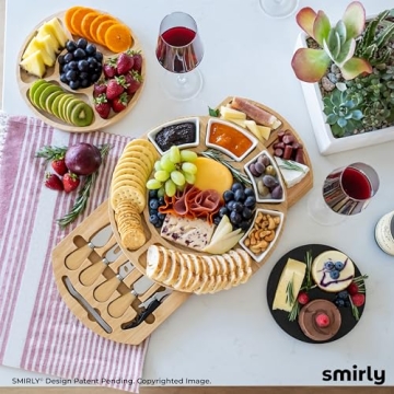 Buy SMIRLY Charcuterie Boards Gift Set for Entertaining