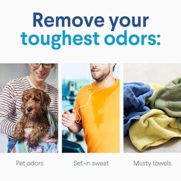 Clorox Laundry Sanitizer, Kills 99.9% of Odor-Causing Bacteria on Laundry, 80 Fl Oz, Pack of 2