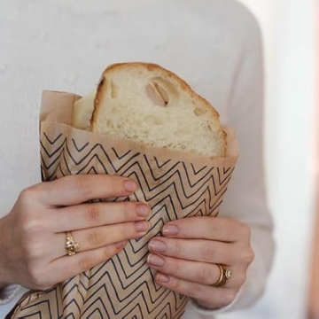 Eco-Friendly Lunchskins Compostable Sandwich Bags - 50 Count