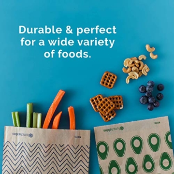 Eco-Friendly Lunchskins Compostable Sandwich Bags - 50 Count