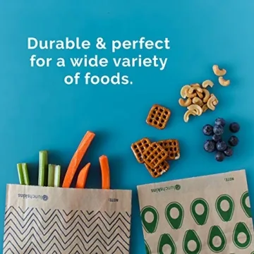 Eco-Friendly Lunchskins Compostable Sandwich Bags - 50 Count