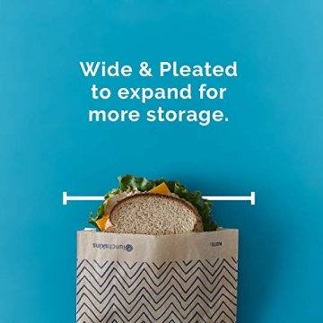Eco-Friendly Lunchskins Compostable Sandwich Bags - 50 Count