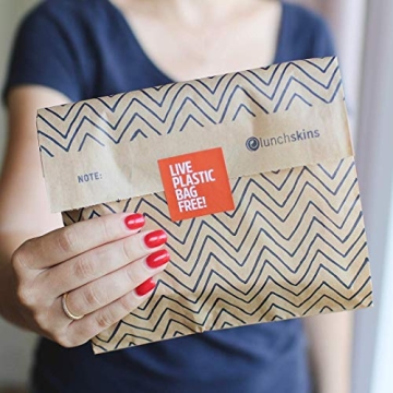 Eco-Friendly Lunchskins Compostable Sandwich Bags - 50 Count