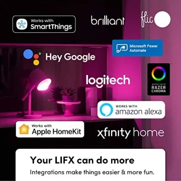 LIFX Color A19 Smart Bulb with Voice Control and Billions of Colors