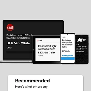 LIFX Color A19 Smart Bulb with Voice Control and Billions of Colors