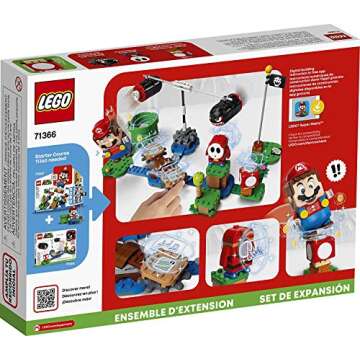LEGO Super Mario Boomer Bill Barrage Expansion Set 71366 Building Kit; Toy for Kids to Add to Their ...