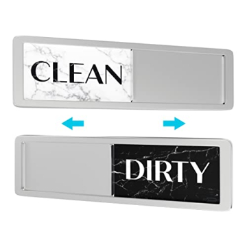 Rustic Clean Dirty Dishwasher Magnet for Kitchen