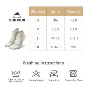 Comfortable SAMSOX Merino Wool Running Socks for All