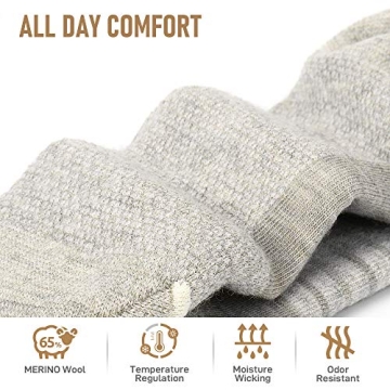 Comfortable SAMSOX Merino Wool Running Socks for All